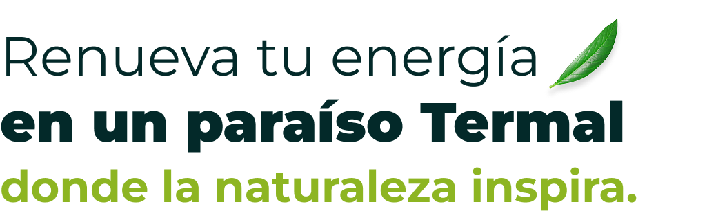 Renueva tu energía en un paraíso termal donde la naturaleza inspira